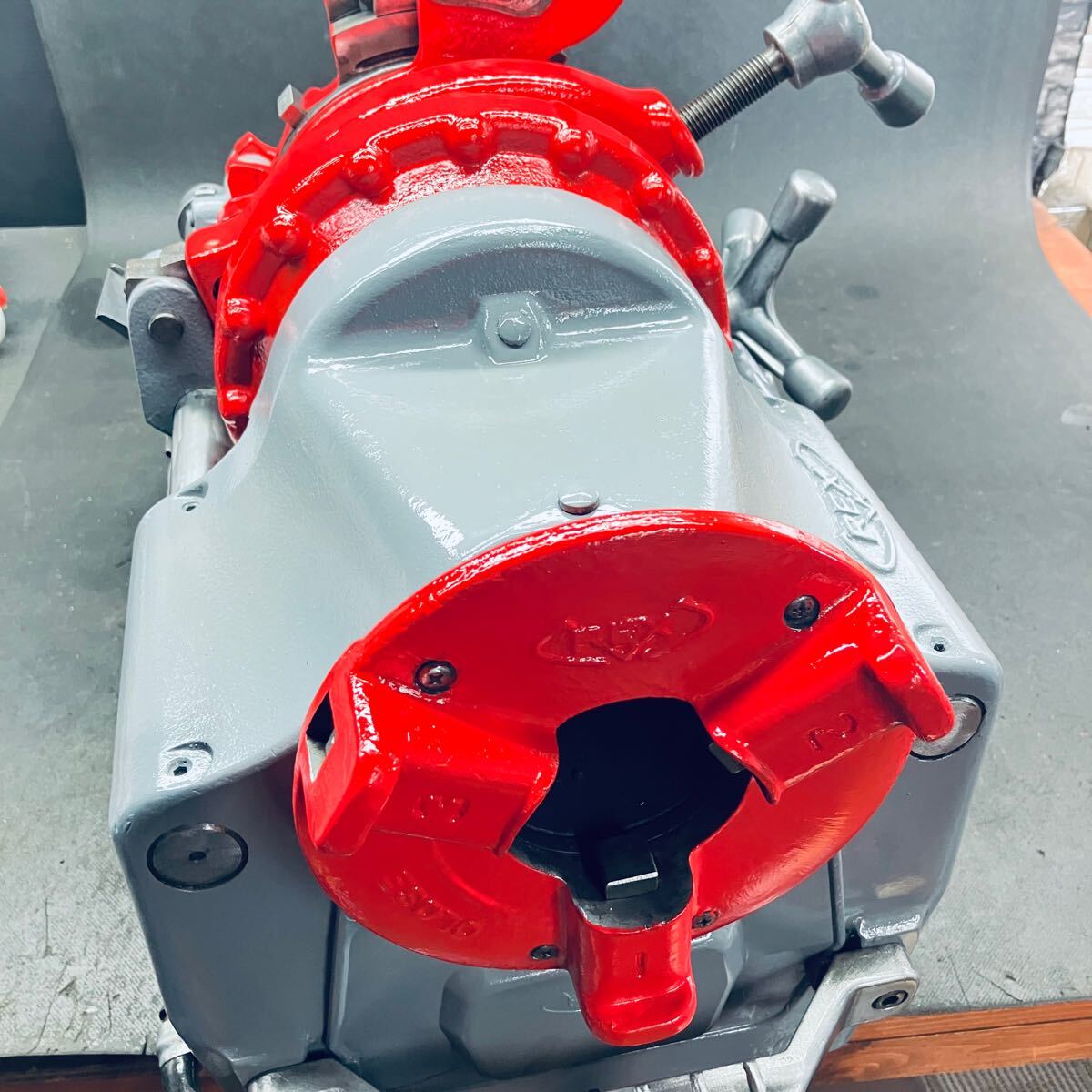 REX レッキス パイプマシン ネジ切り機 N50AⅢ カウンター付き REX レッキス パイプマシン ネジ切り機 N50AⅢ カウンター付き