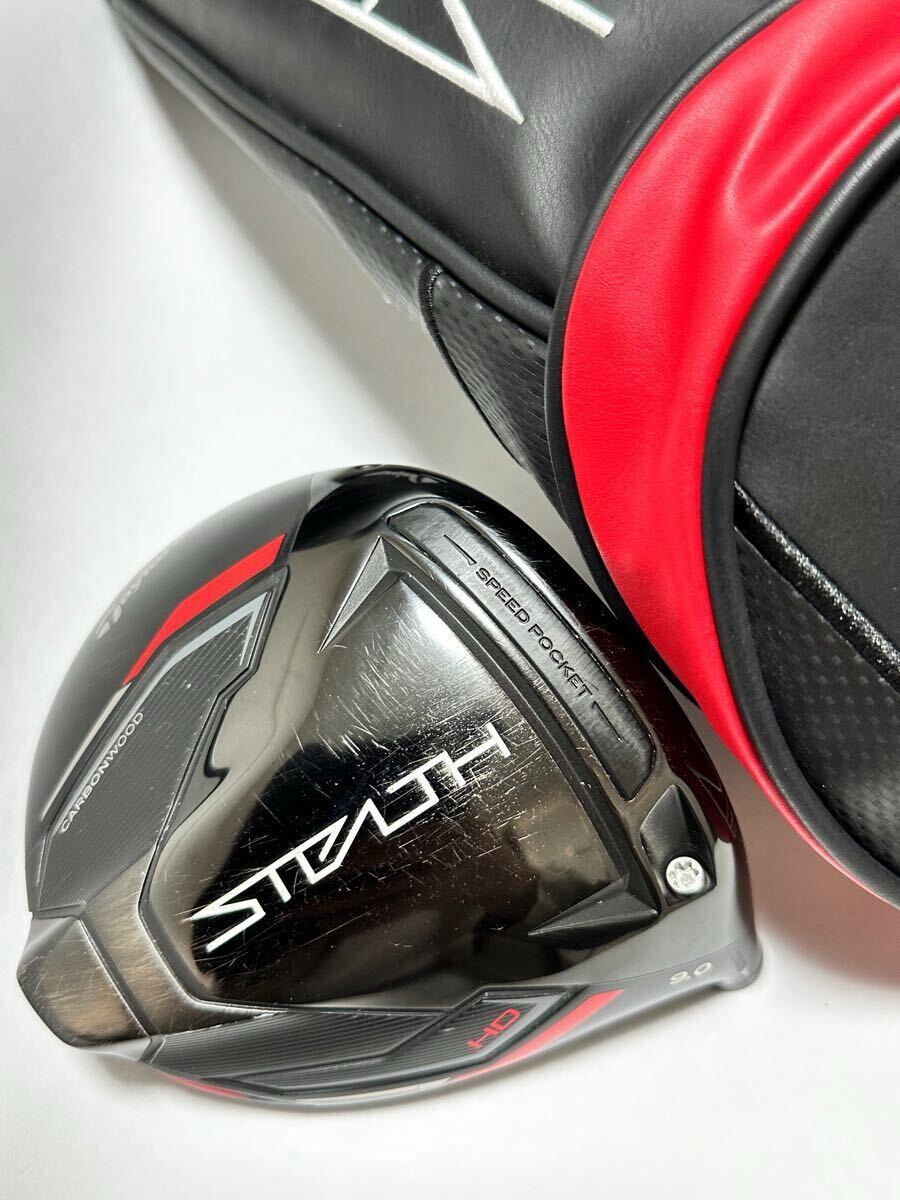 テーラーメイド STEALTH HD ドライバー 9.0° ヘッド単品 日本仕様 ヘッドカバー付 ステルス