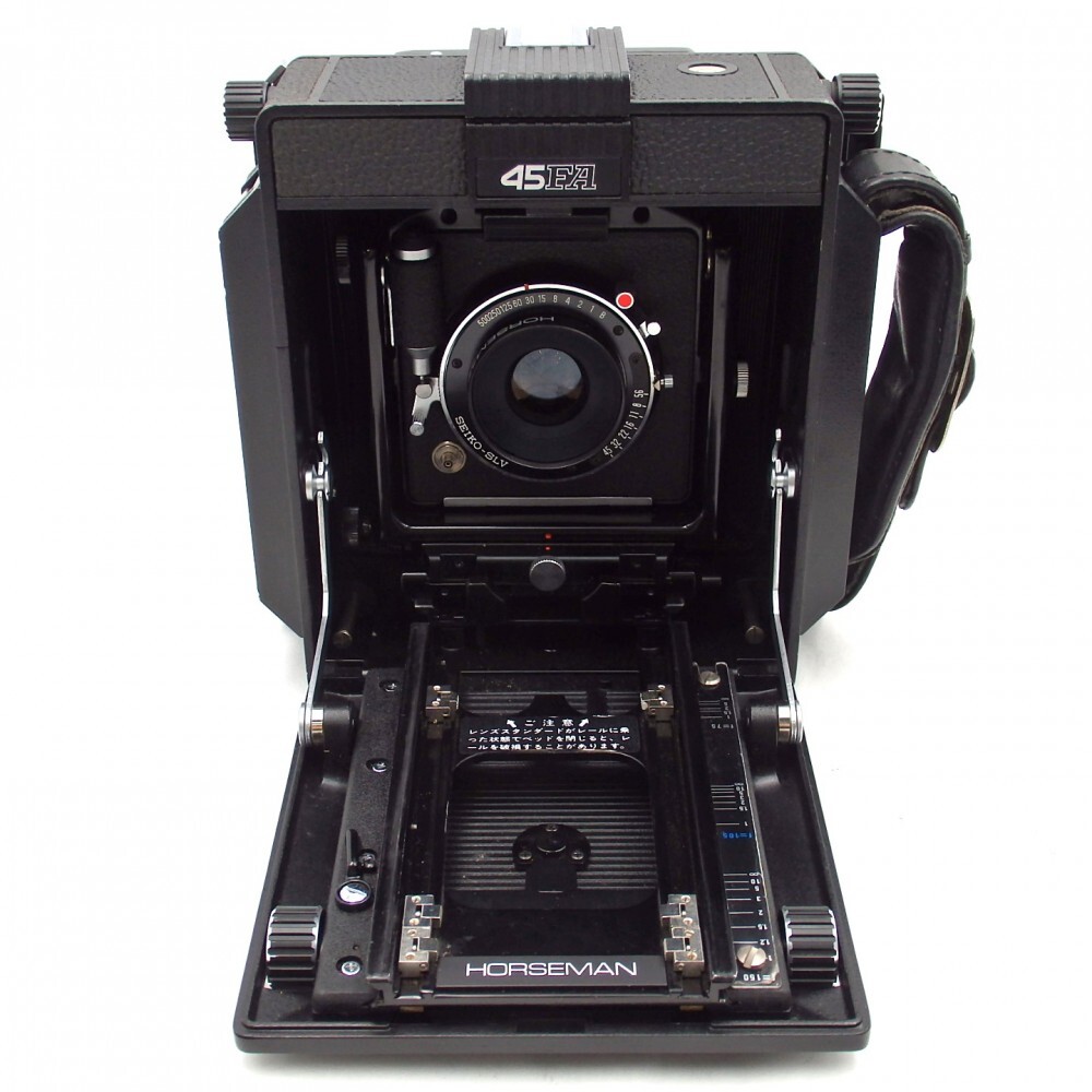 1円〜 HORSEMAN ホースマン 45FA 蛇腹 大判カメラ SEIKO-SLV