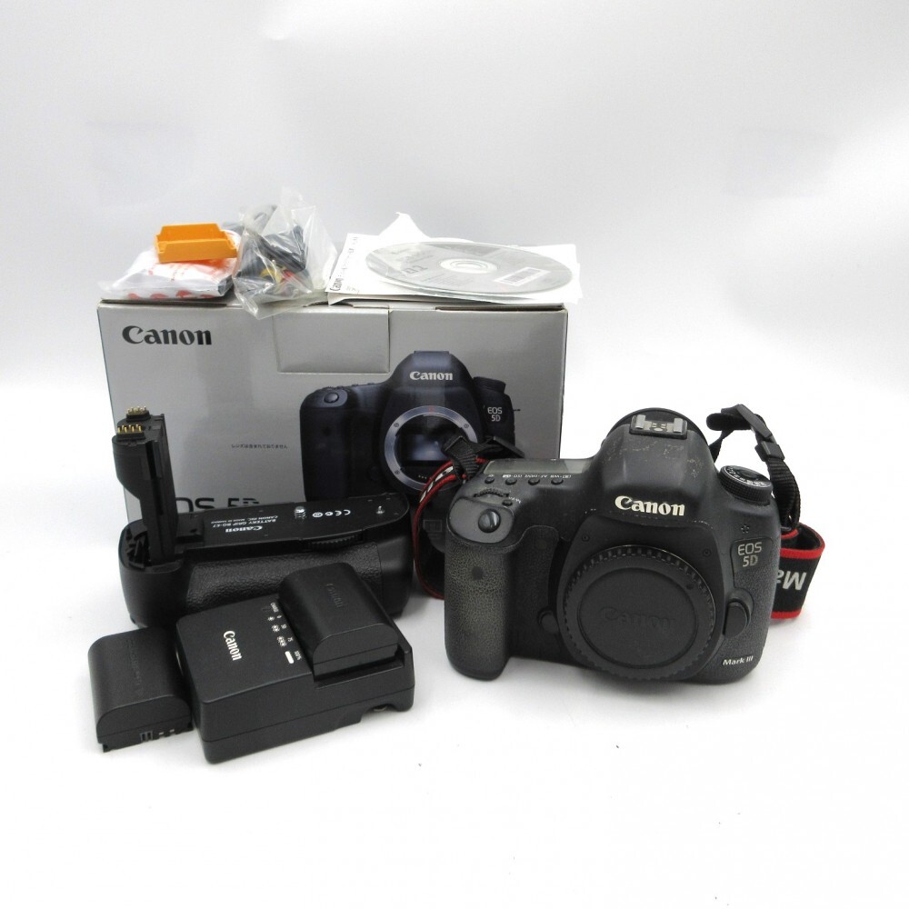 1円〜 Canon キヤノン EOS 5D Mark III デジタル一眼レフカメラ ボディのみ 動作確認済 現状品 y42-3206792【Y商品】
