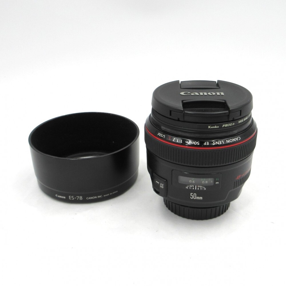 1円〜 Canon キヤノン EF 50mm 1:1.2 L USM レンズ 動作未確認 現状品 y279-3273386【Y商品】
