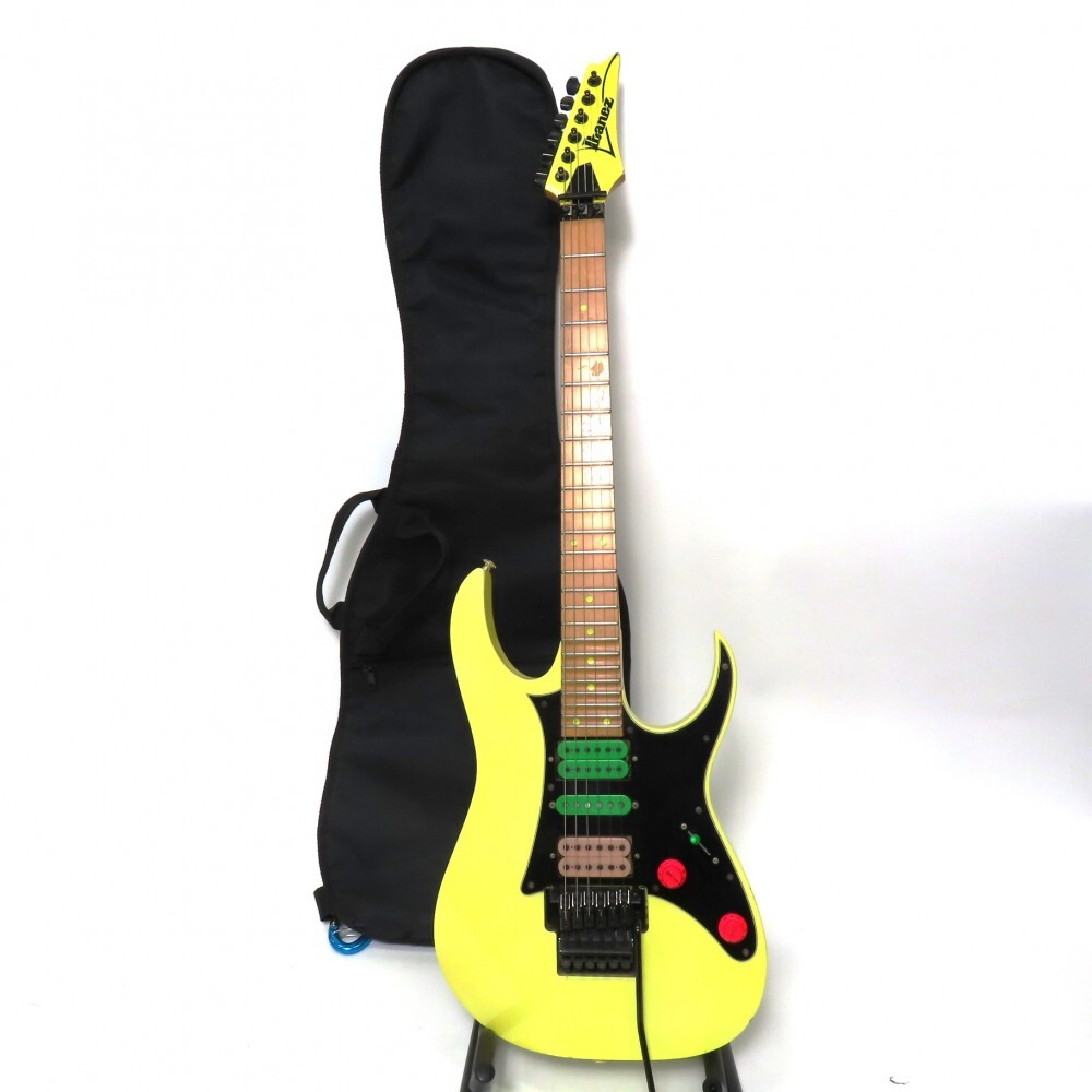 1円〜 Ibanez アイバニーズ RG550 イエロー エレキギター ケース付 音出し確認済 ※同梱不可 y235-3267568【Y商品】