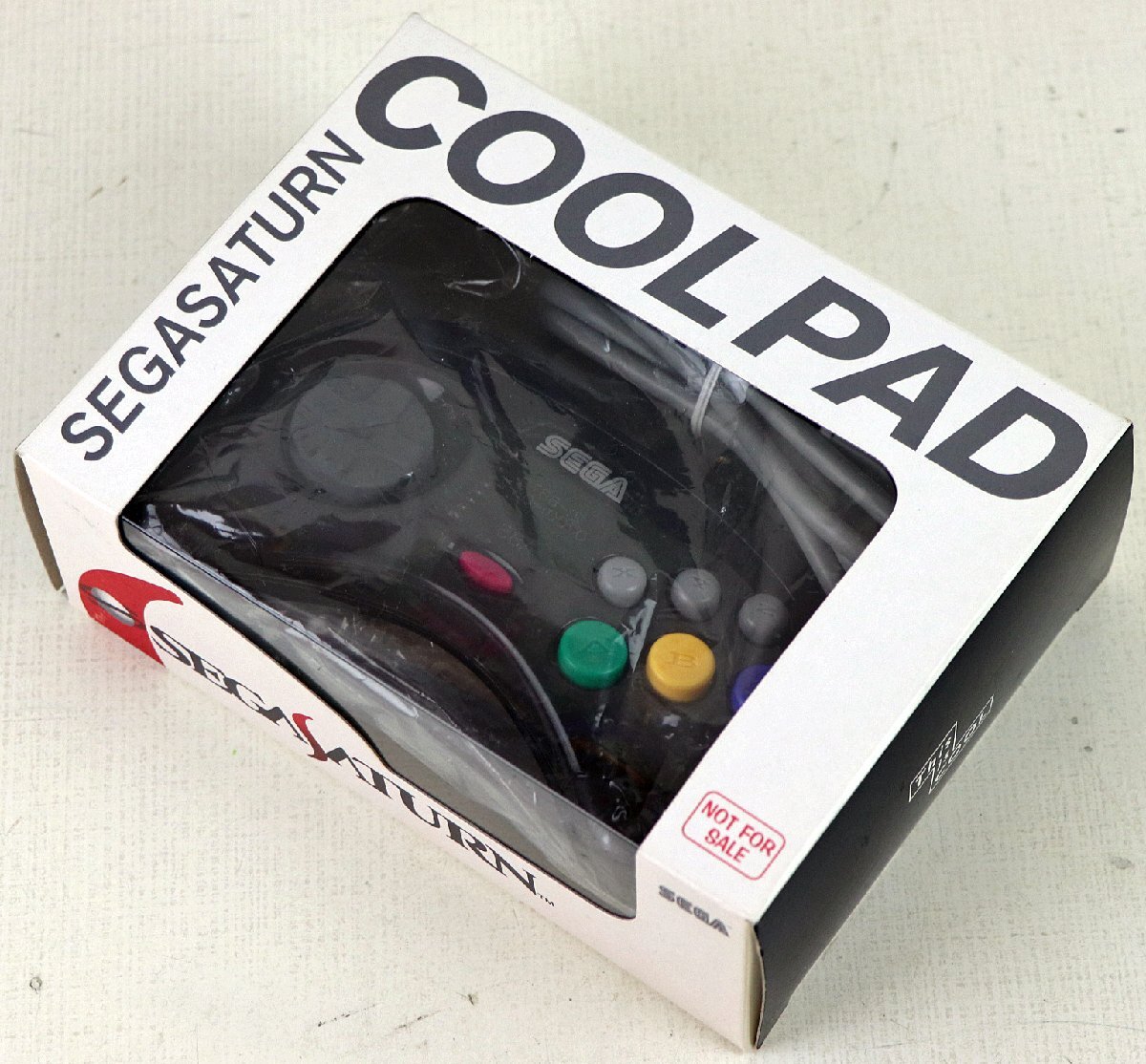 S●ジャンク品●セガサターン専用コントロールパッド 『COOLPAD/クールパッド』 SEGA SATURN HSS-0101 1997年 コントローラー ※動作未確認
