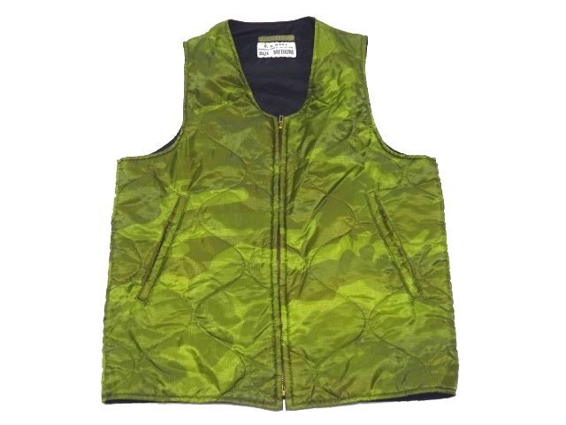 UNITED CARR by BUZZ RICKSON'S U.S.NAVY 1950s CAMO VEST M size / ユナイテッドカー カモフラージュ ベスト 米軍レプリカ メンズ