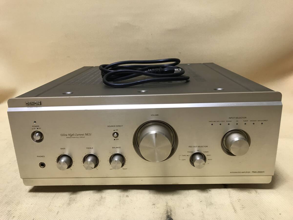 DENON デノン PMA-2000IV プリメインアンプ 一般 DENON デノン PMA-2000IV プリメインアンプ 一般
