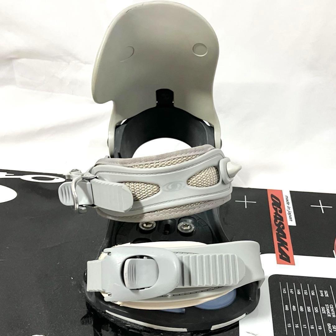 良品】オガサカ × サロモン スノーボードセット ボード OGASAKA 良品】オガサカ × サロモン スノーボードセット ボード OGASAKA