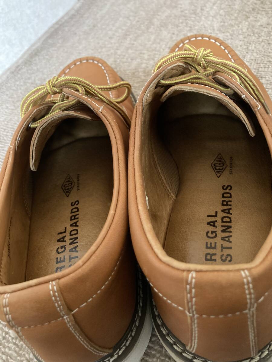 リーガル REGAL STANDARDS ワークシューズ ブラウン 25.5 リーガル REGAL STANDARDS ワークシューズ ブラウン 25.5