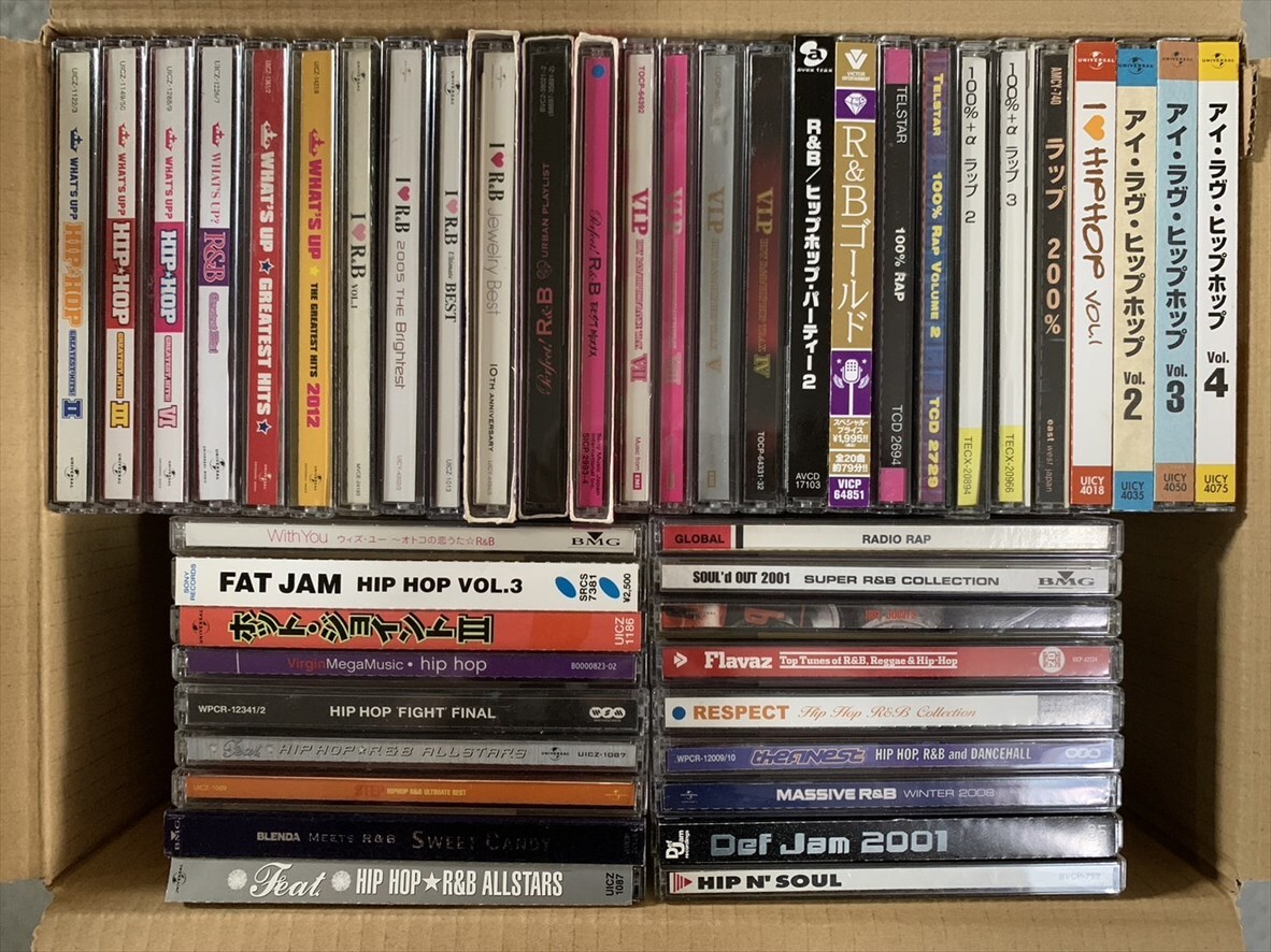 R&B ヒップホップ コンピレーションアルバム CD まとめて45枚 R&B ヒップホップ コンピレーションアルバム CD まとめて45枚