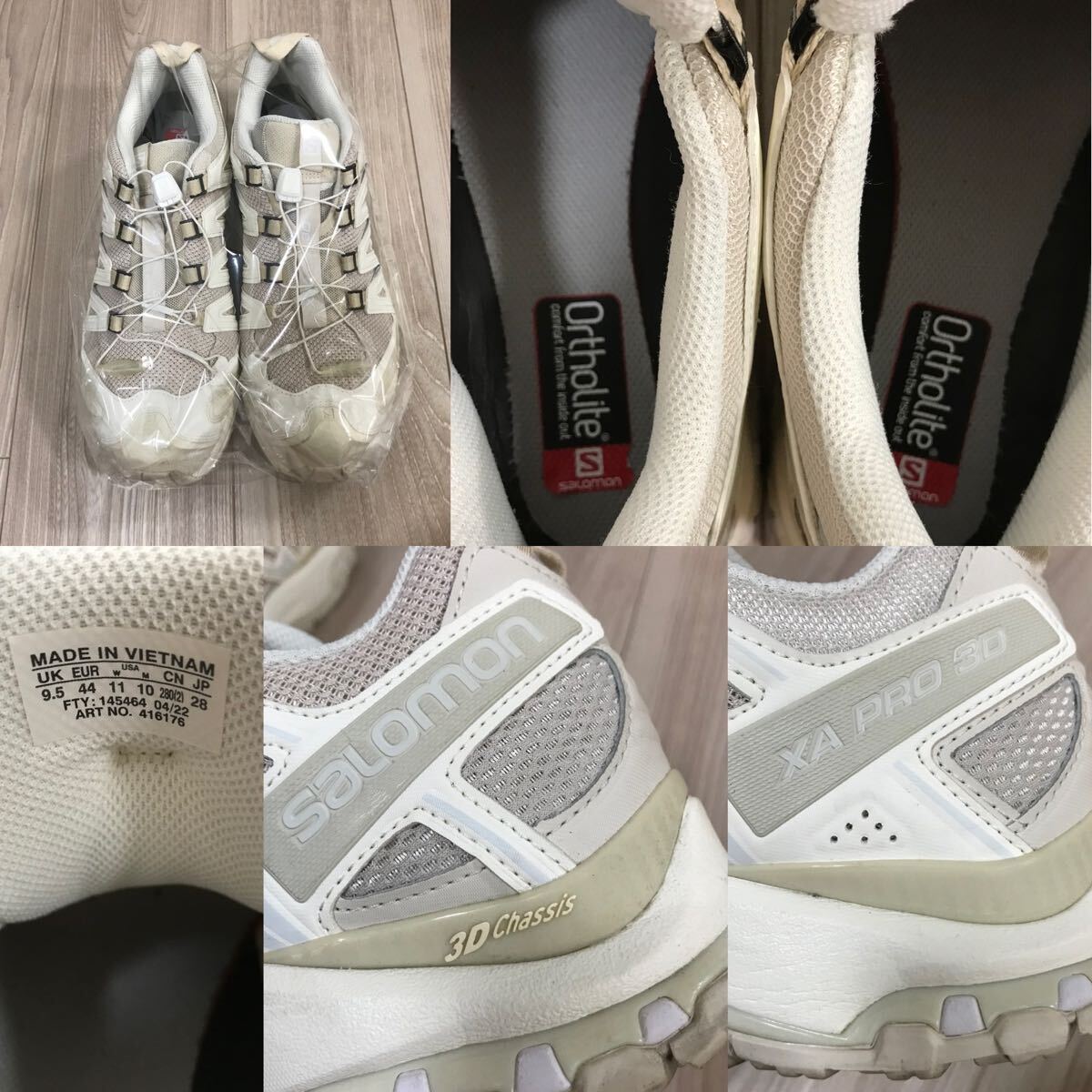 Salomon XA PRO 3D Rainy Day Vanilla Ice White サロモン Salomon XA PRO 3D Rainy Day Vanilla Ice White サロモン