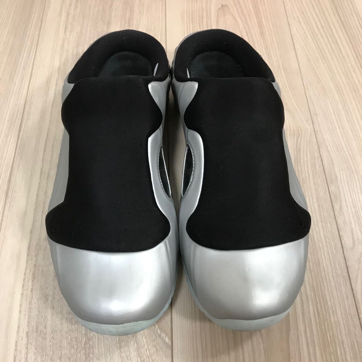 NIKE CLOGPOSITE SILVER BLACK クロッグポジット フォーム NIKE CLOGPOSITE SILVER BLACK クロッグポジット フォーム