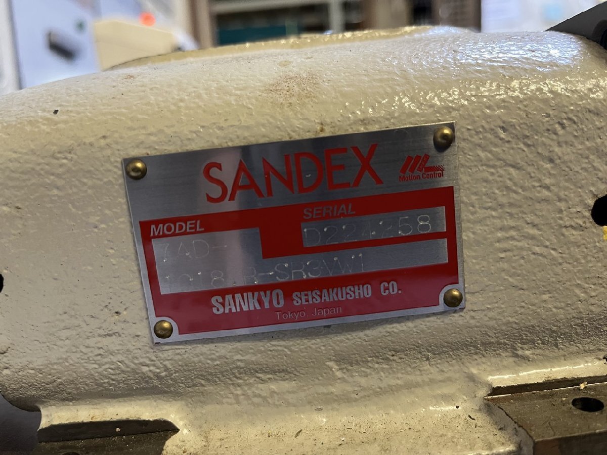 三共製作所 ギヤードモーター SANDEX-α 7AD-1018 中空軸型 三共製作所 ギヤードモーター SANDEX-α 7AD-1018 中空軸型