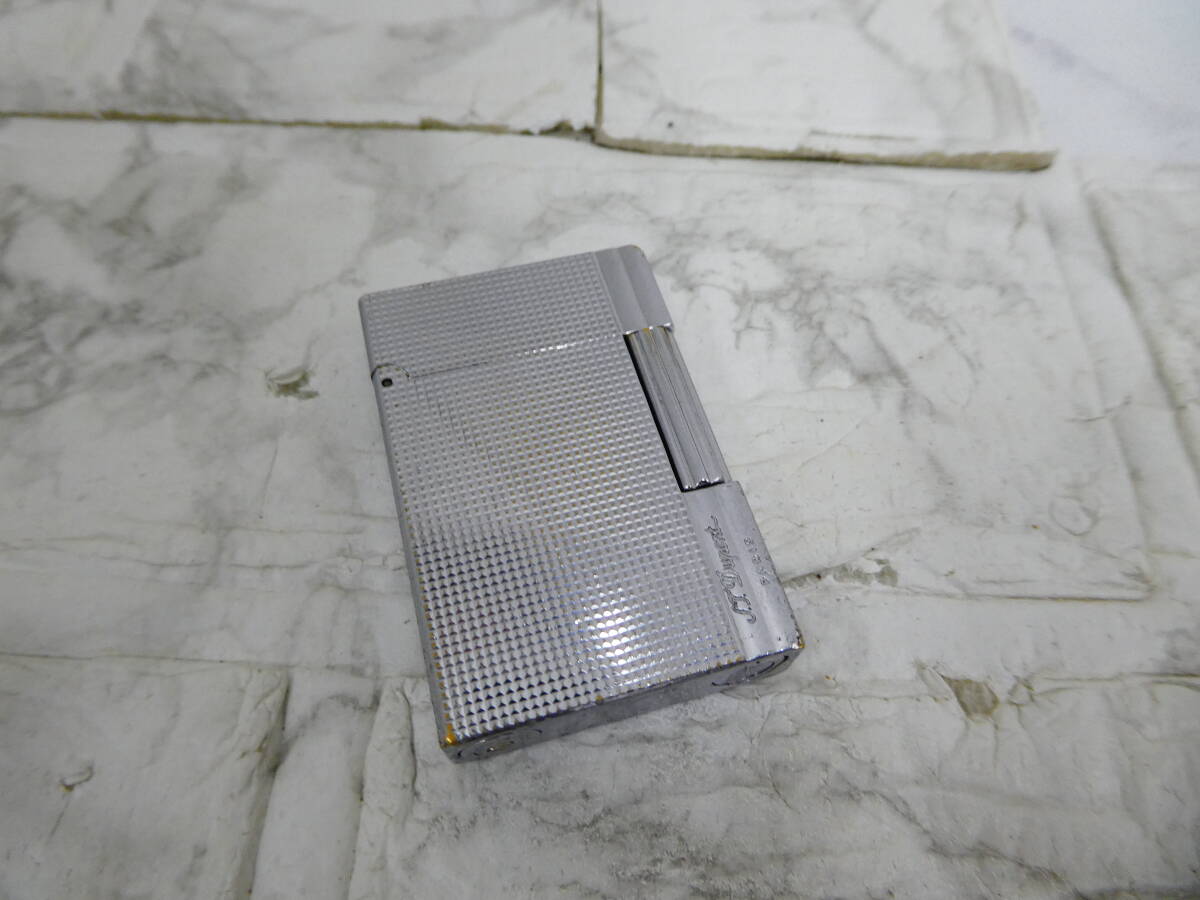 ☆ S.T. DuPont デュポン ギャッツビー ダイヤモンドヘッド シルバー 1円スタート ☆
