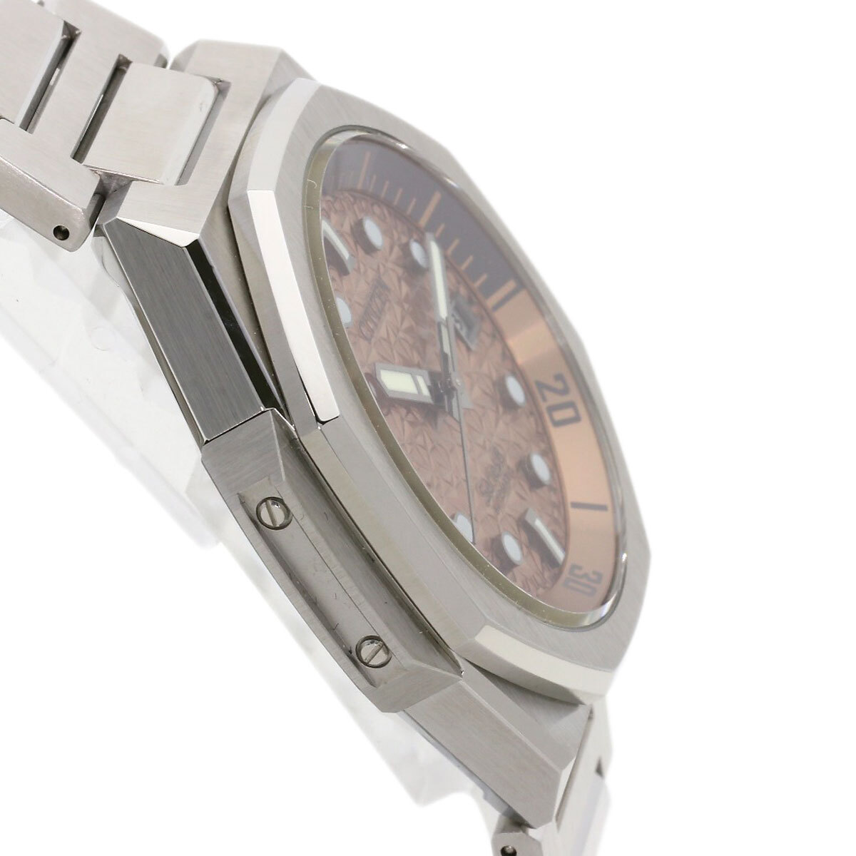 CITIZEN シチズン NB6066-51W シリーズ8 メカニカル 世界限定1700本 腕時計 ステンレススチール SS メンズ 中古_画像6