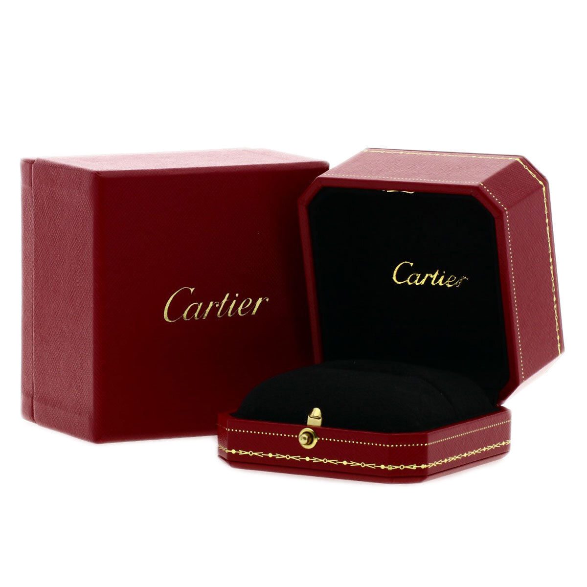 CARTIER カルティエ ミニラブリング フル ダイヤモンド #46 リング?指輪 K18ホワイトゴールド レディース 中古