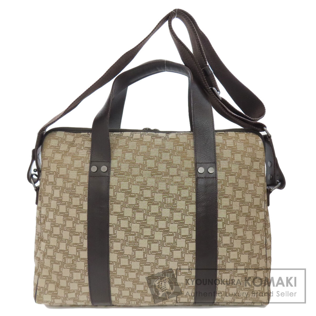 Dunhill ダンヒル ディーエイト 総柄 2WAY ビジネスバッグ Dunhill ダンヒル ディーエイト 総柄 2WAY ビジネスバッグ
