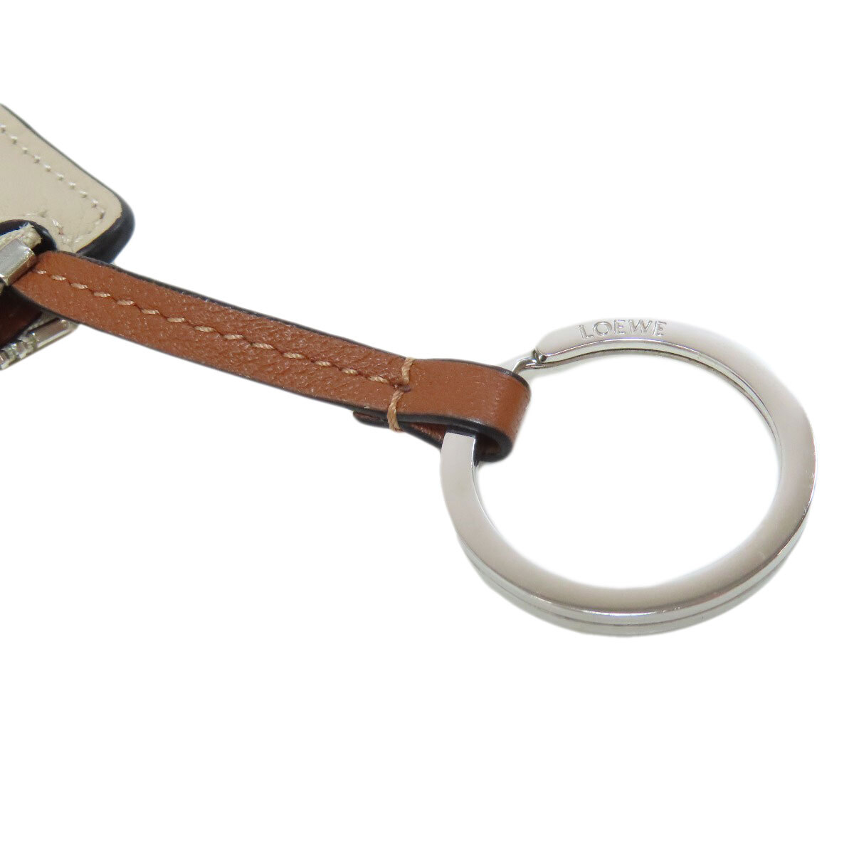 LOEWE ロエベ アナグラム コインカードホルダー コインケース カーフ レディース 中古