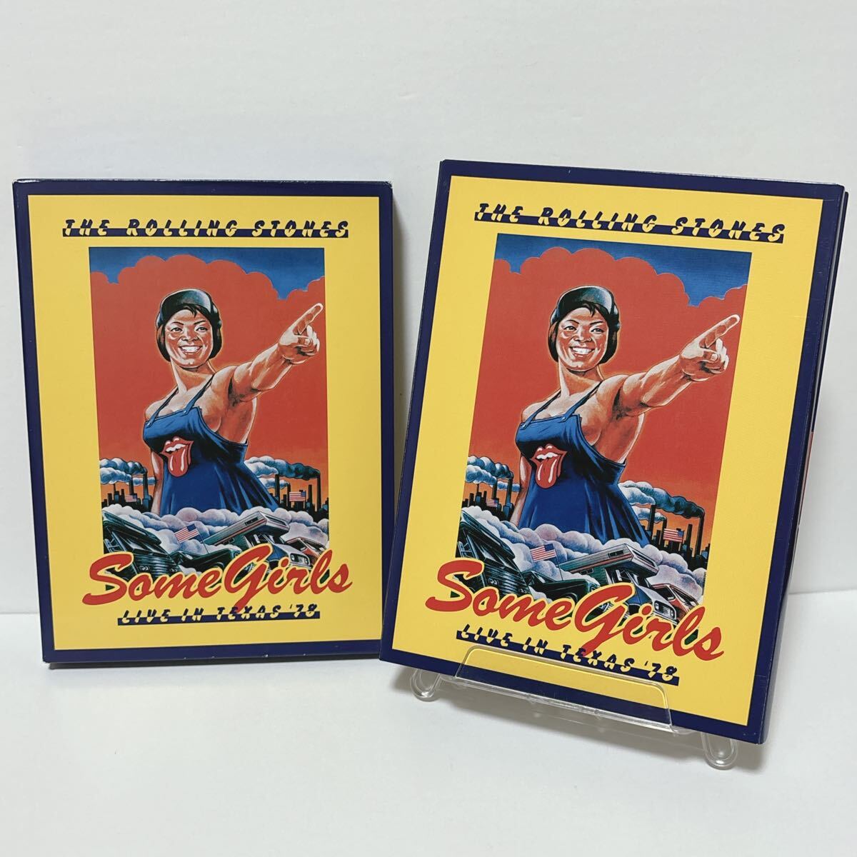 d384 Some girls LIVE IN TEXAS '78 THE ROLLING STONES ローリングストーンズ　Blu-ray CD