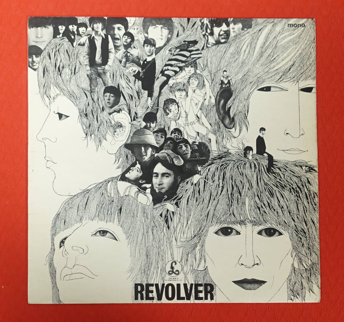 UK Original 初回 Parlophone PMC 7009 DR. Robertレーベル REVOLVER / The Beatles MAT: 2/2