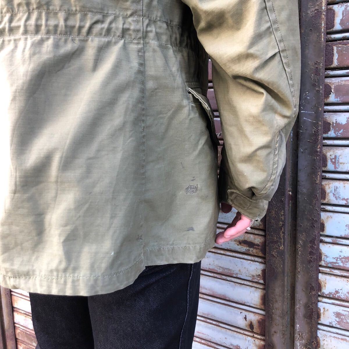 最初期 60s 1st US ARMY 米軍実物 M-65 COTTON SATEEN OG-107 最初期 60s 1st US ARMY 米軍実物 M-65 COTTON SATEEN OG-107