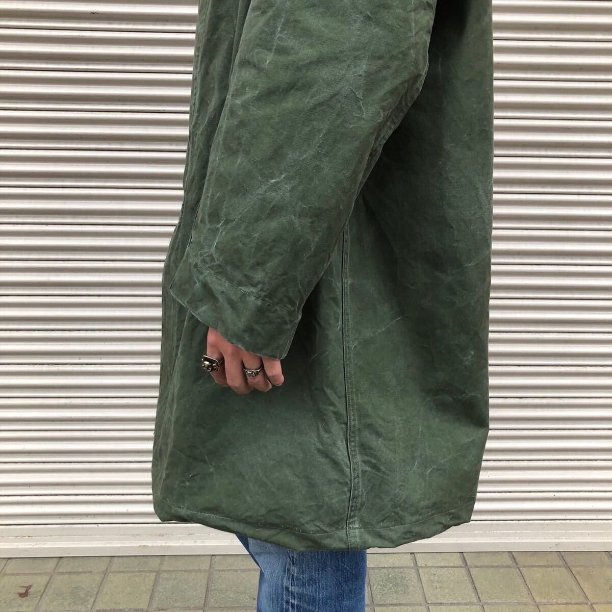 60s フランス軍 実物 French Army フロックコート ジャケット 60s フランス軍 実物 French Army フロックコート ジャケット