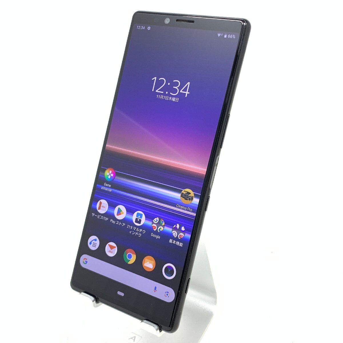 ジャンク品】 SONY XPERIA 1 SOV40 64GB ブラック 利用制限 au ジャンク品】 SONY XPERIA 1 SOV40 64GB ブラック 利用制限 au