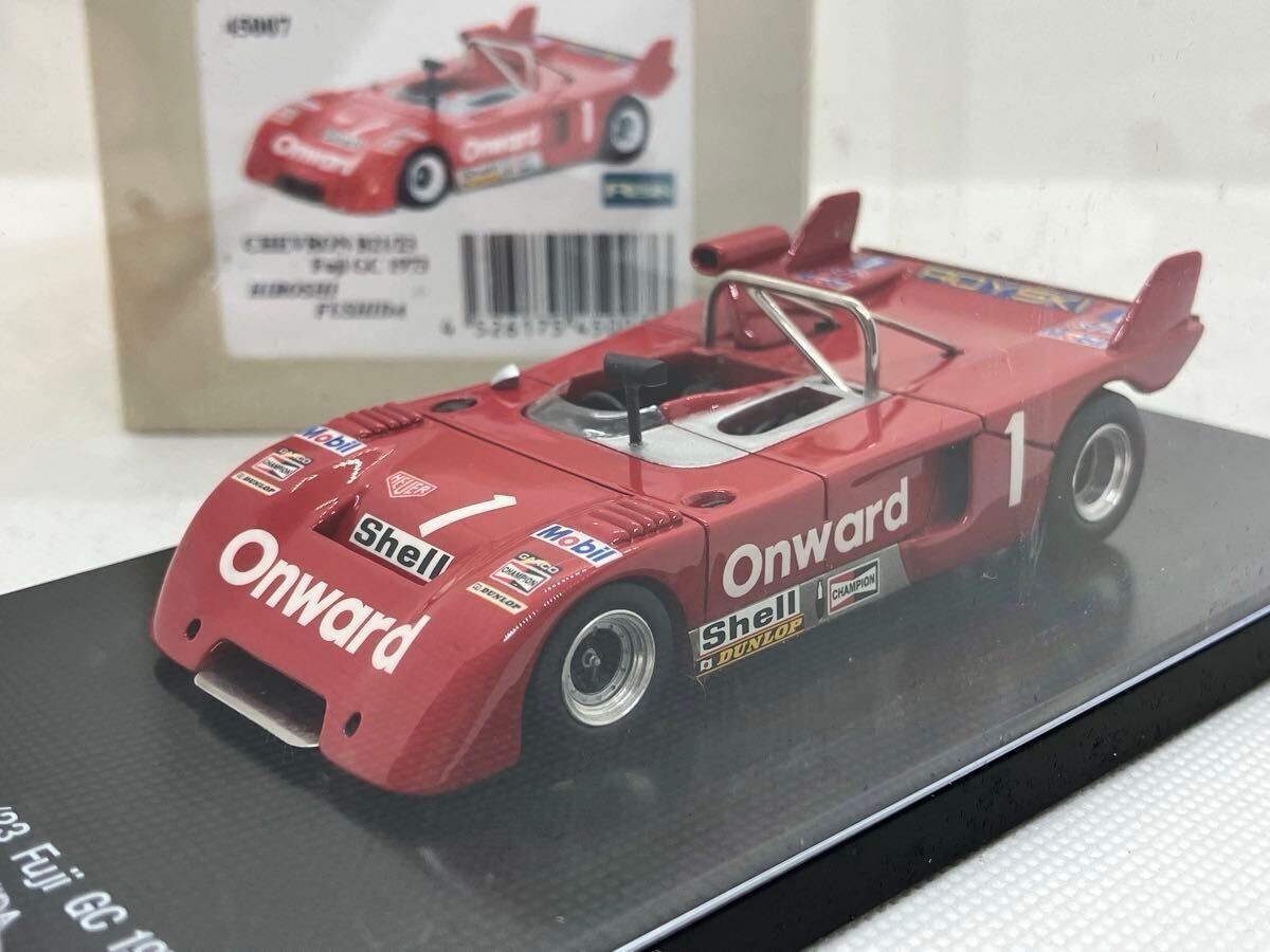 Yahoo!オークション - 1/43 シェブロン B21/23 #1 鮒子田寛 1973 Yahoo!オークション - 1/43 シェブロン B21/23 #1 鮒子田寛 1973