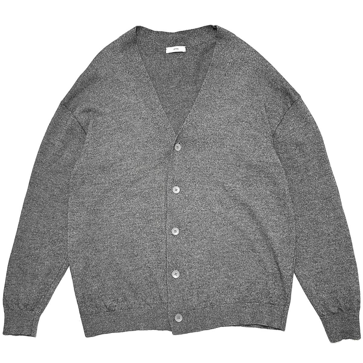 定価3 7万 ATON WOOL WASHI OVERSIZED CARDIGAN 6 ウール和紙 定価3 7万 ATON WOOL WASHI OVERSIZED CARDIGAN 6 ウール和紙
