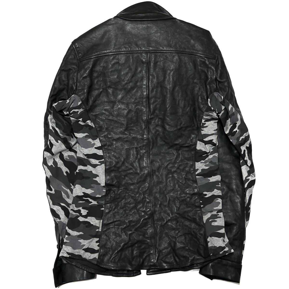 定価18 6万 junhashimoto WASHABLE CALF SIDE JERSEY LEATHER 定価18 6万 junhashimoto WASHABLE CALF SIDE JERSEY LEATHER