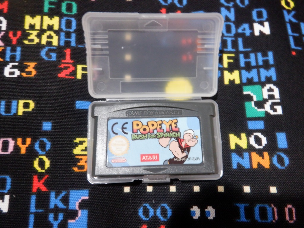 ポパイ：ラッシュ・フォー・スピナッチ ゲームボーイアドバンス GBA 欧州版（EUR）
