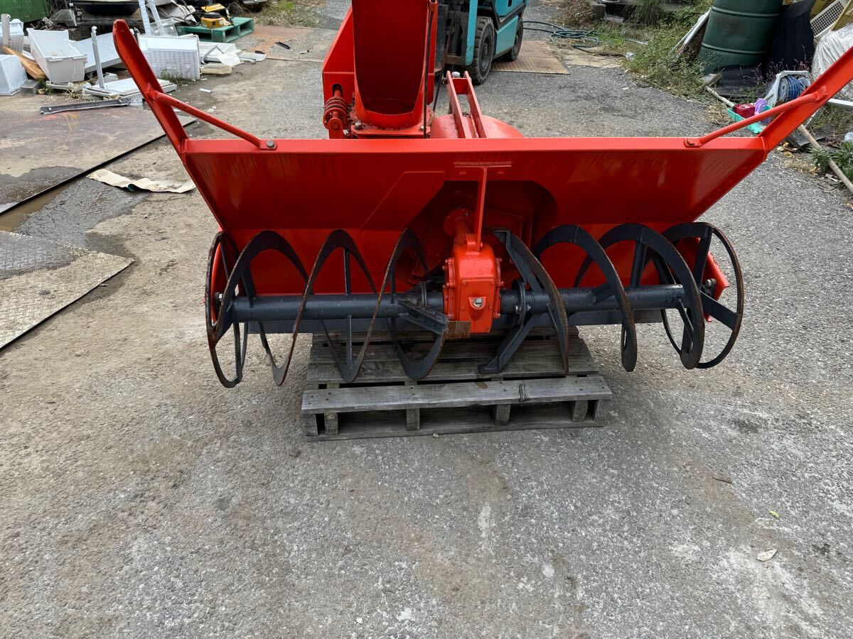 トラクター用 除雪機 WADO ST1500R、雪対策 中古現状渡し 引取 トラクター用 除雪機 WADO ST1500R、雪対策 中古現状渡し 引取