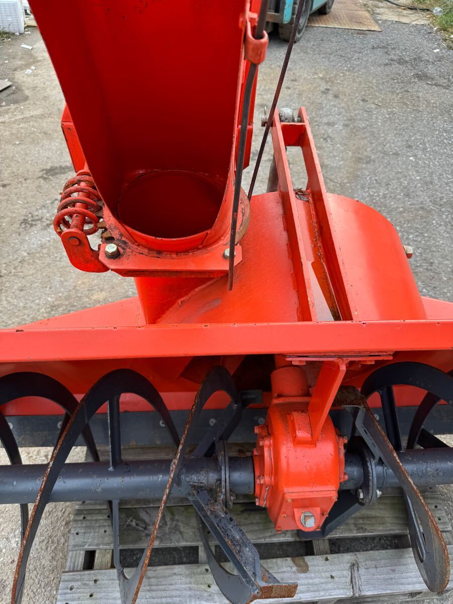 トラクター用 除雪機 WADO ST1500R、雪対策 中古現状渡し 引取 トラクター用 除雪機 WADO ST1500R、雪対策 中古現状渡し 引取