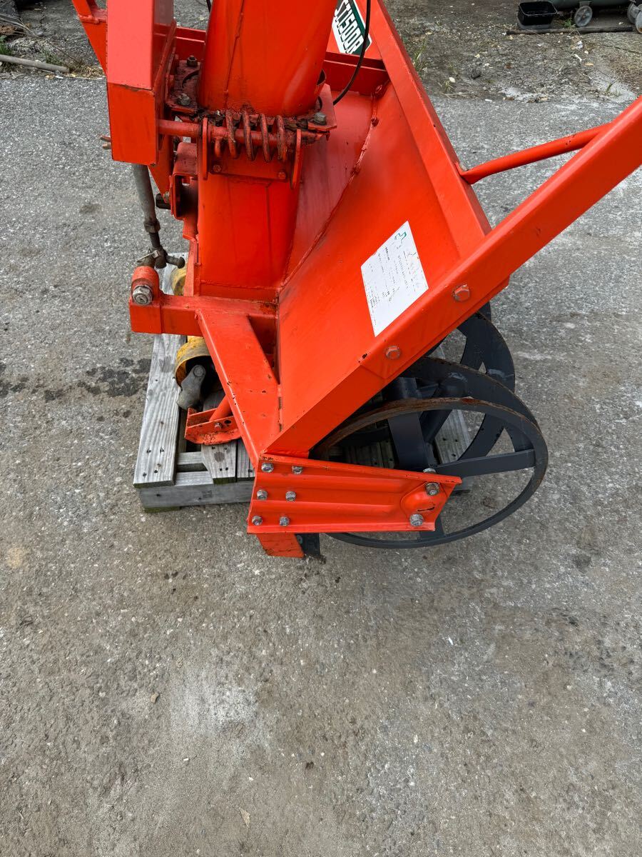 トラクター用 除雪機 WADO ST1500R、雪対策 中古現状渡し 引取 トラクター用 除雪機 WADO ST1500R、雪対策 中古現状渡し 引取