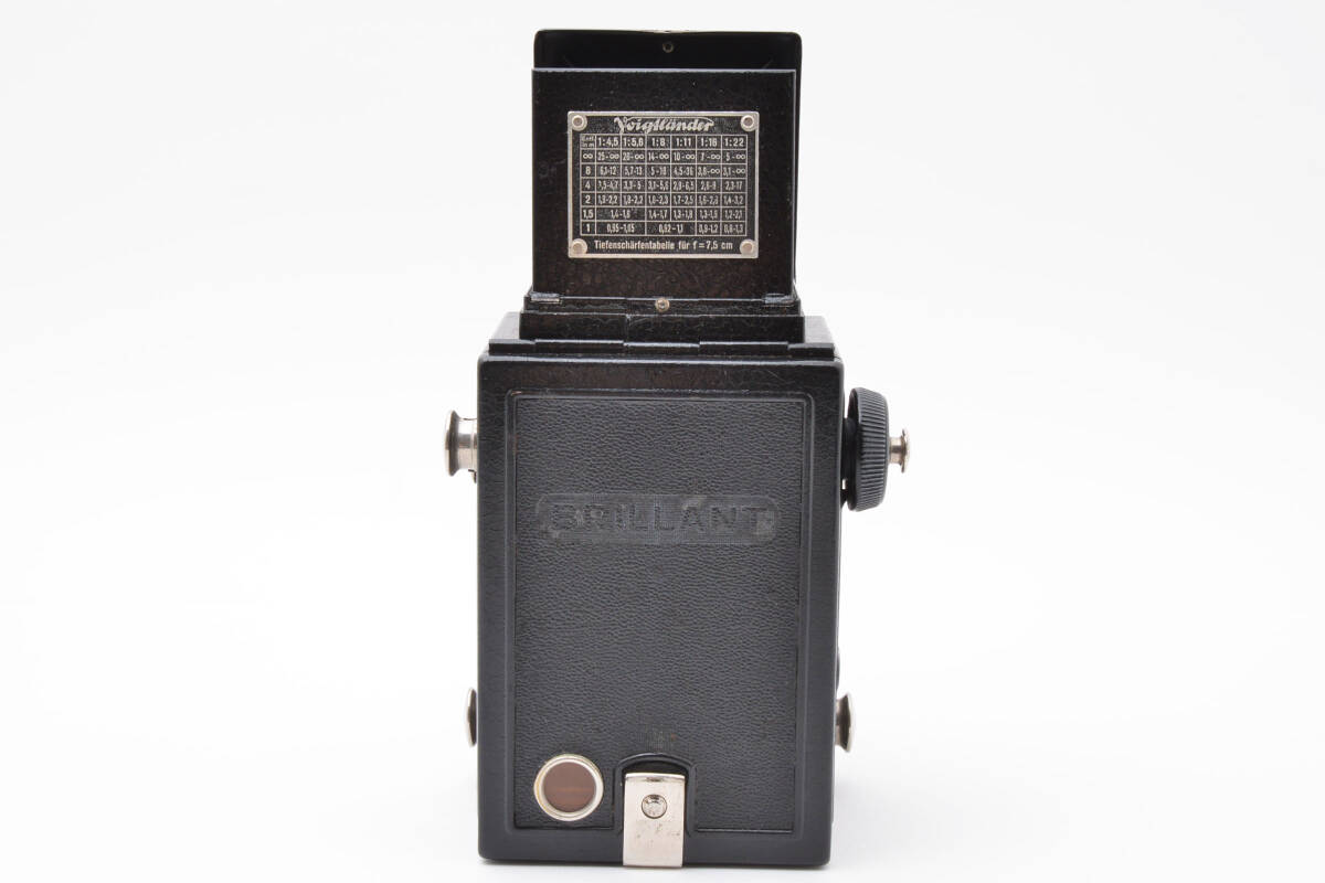  редкий *Voigtlander BRILLANT Anastigmat Skopar 7.5cm F4.5fok trenda -b сирень nto Германия производства 