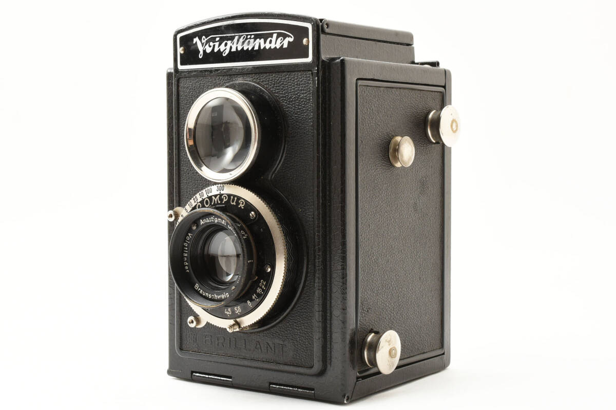  редкий *Voigtlander BRILLANT Anastigmat Skopar 7.5cm F4.5fok trenda -b сирень nto Германия производства 