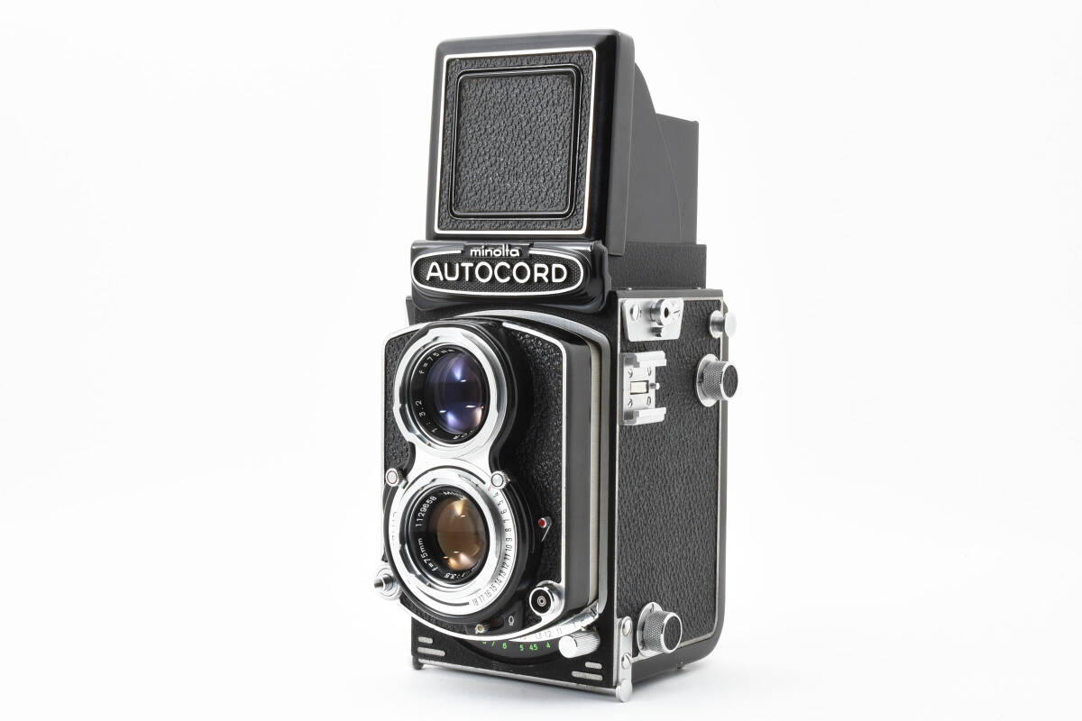 Minolta Autocord III Rokkor 75mm f3.5 TLR Medium Format Camera ミノルタ オートコードIII 二眼レフ 中判フィルムカメラ