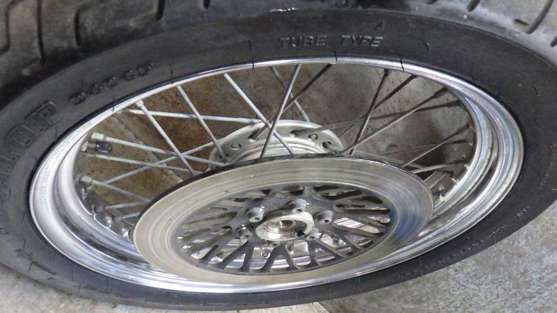 RGA-281A マローダー 250 純正 フロント ホイール NJ48A-100 検索 スズキ GZ250