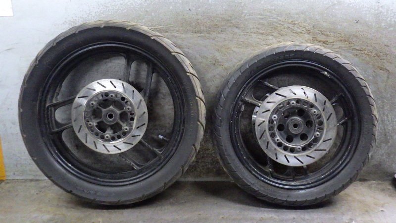 RGA-194A FZ400R 純正 ホイール セット フロント リア 佐川2個口 送料著払い 46X-103 検索 ヤマハ