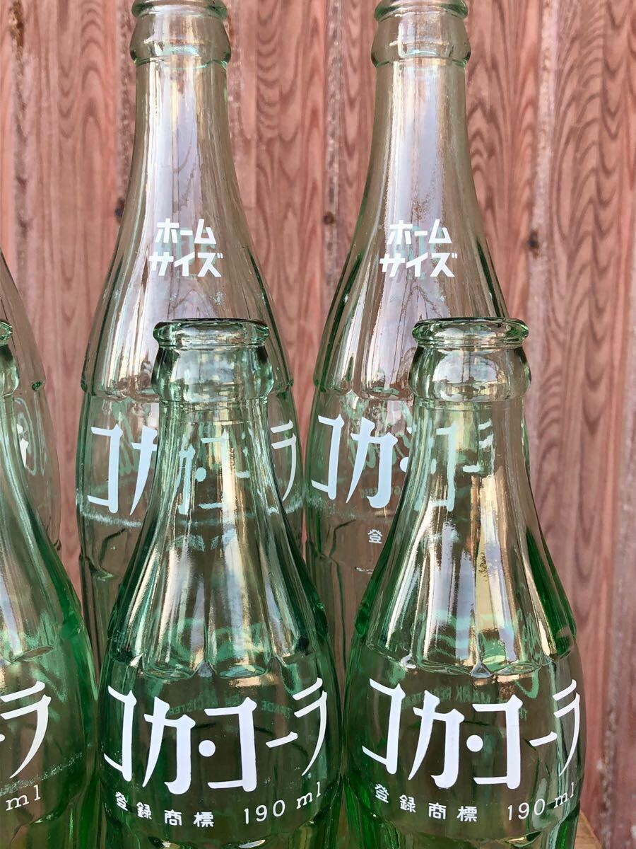 コカコーラ 登録商標 190ml 500ml ホームサイズ レトロ瓶 COCA コカコーラ 登録商標 190ml 500ml ホームサイズ レトロ瓶 COCA