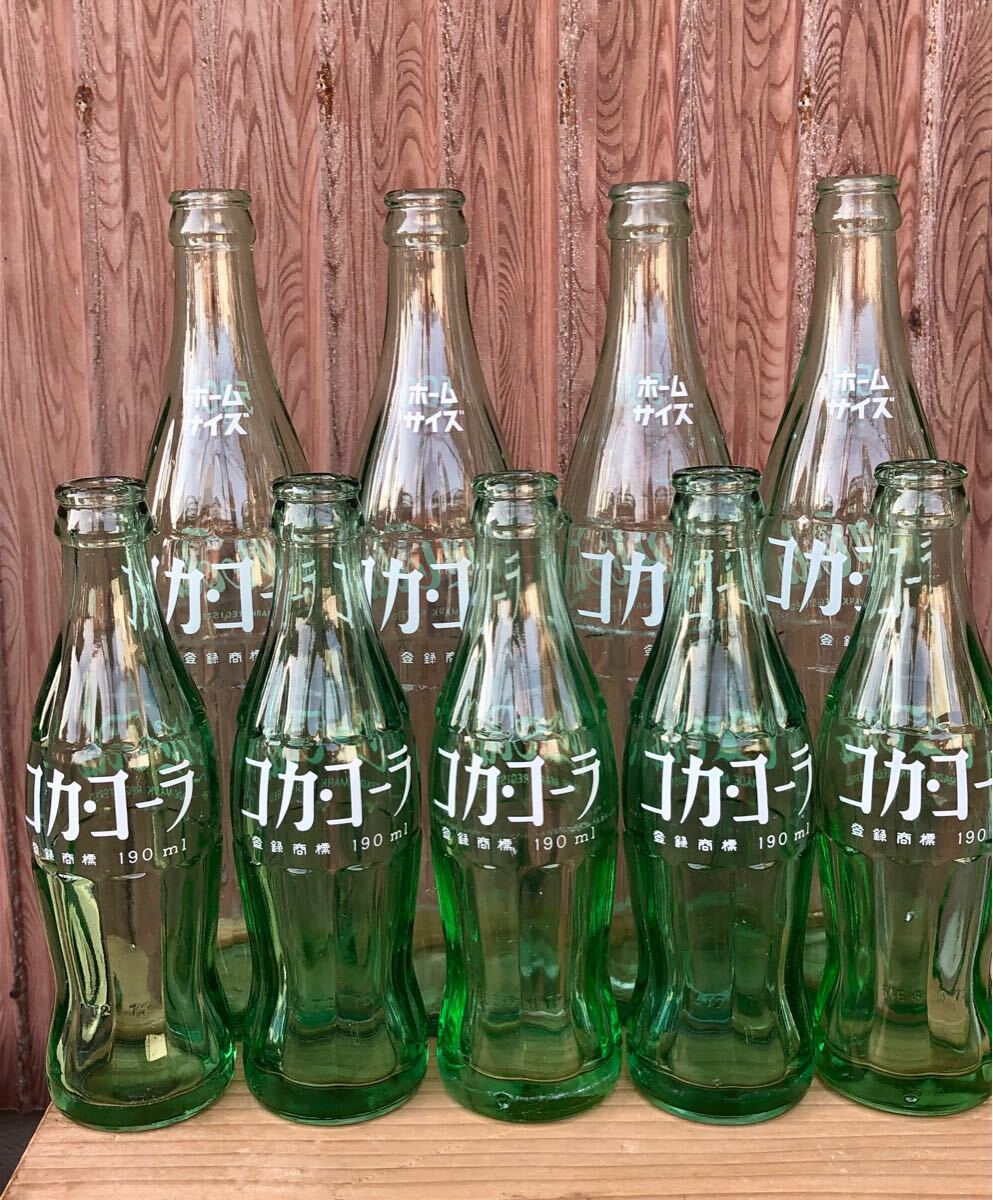 コカコーラ 登録商標 190ml 500ml ホームサイズ レトロ瓶 COCA コカコーラ 登録商標 190ml 500ml ホームサイズ レトロ瓶 COCA