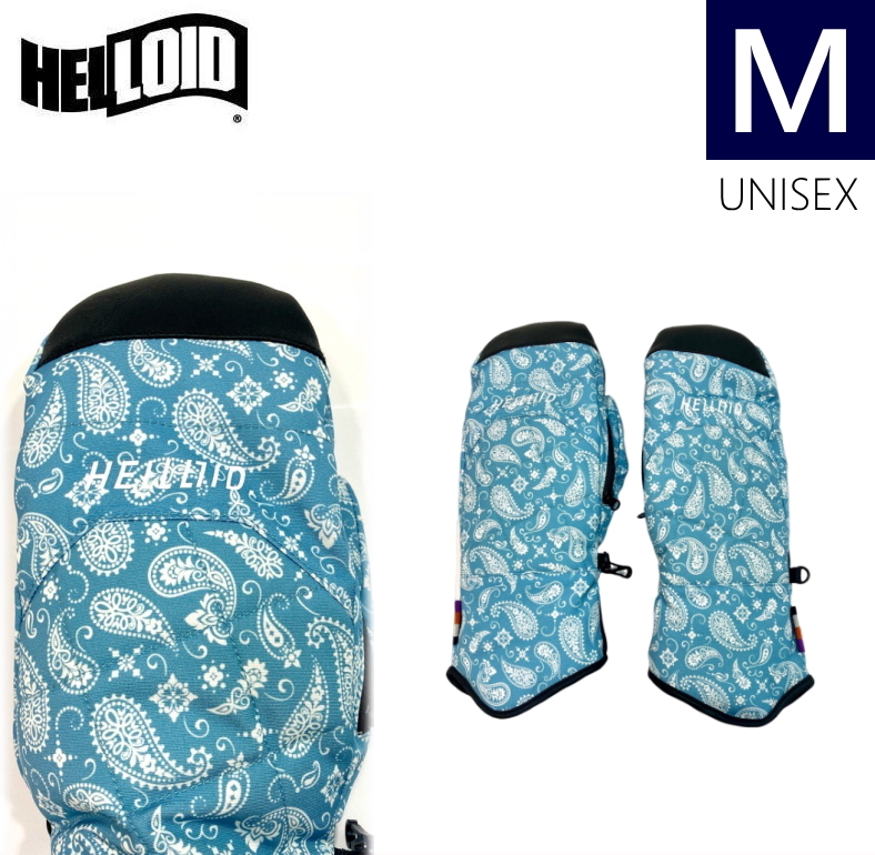 ◎24-25 HELLOID SNOW MITTEN カラー:PAISLEY Mサイズ ヘルロイド スキー スノーボード