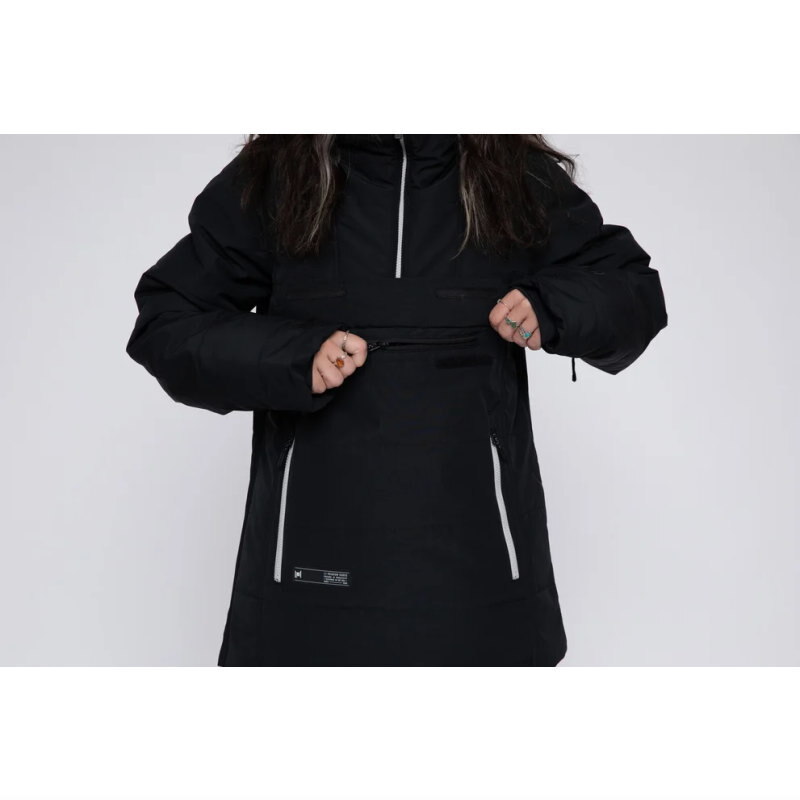 [ outlet ] L1 SNOWBLIND ANORAK JKT BLACK женский сноуборд лыжи сноуборд одежда жакет JACKET type ..23-24