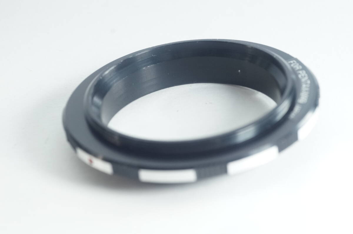 plnyeA010『キレイ』希少品 PENTAX用 zebra ゼブラ柄 リバース アダプター K 49mm_画像2