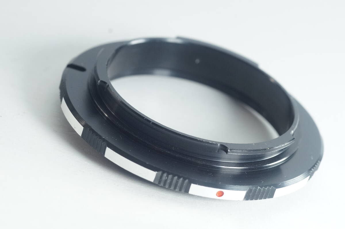 plnyeA010『キレイ』希少品 PENTAX用 zebra ゼブラ柄 リバース アダプター K 49mm_画像4