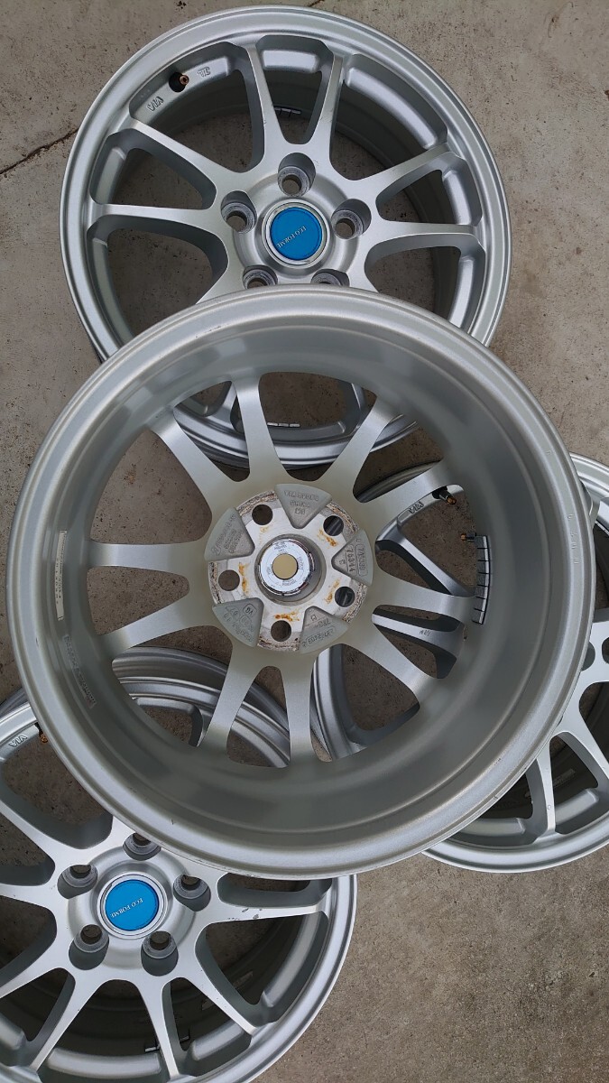  Bridgestone производства 16x6.5J 5H114.3 Toyota оригинальная опция? легкосплавные колесные диски 4шт.@ Noah Voxy Alphard Vellfire Prius α