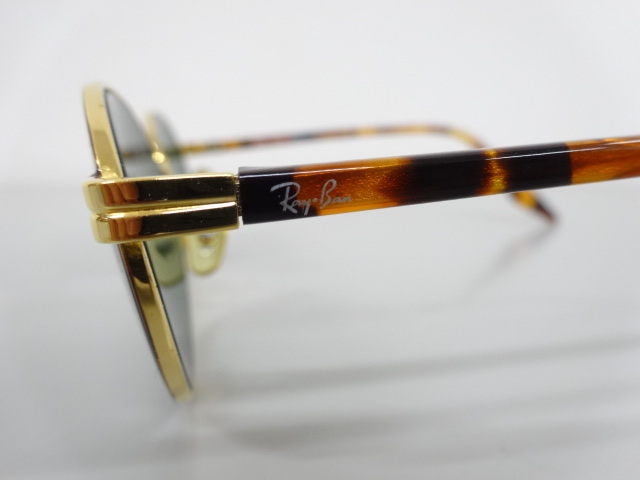 USA製 B&L Ray-Ban ボシュロム レイバン W2188 サングラス オーバル べっ甲 ゴールドフレーム 金 ヴィンテージ(サングラス)｜売買されたオークション情報、Yahoo!オークション(旧ヤフオク!)  の商品情報をアーカイブ公開 - オークファン（aucfan.com）