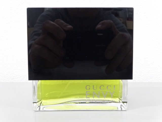 残量9割以上 ほぼ満量 GUCCI グッチ ENVY FOR MEN エンヴィ フォーメン 100ml オードトワレ EDT 香水 フレグランス