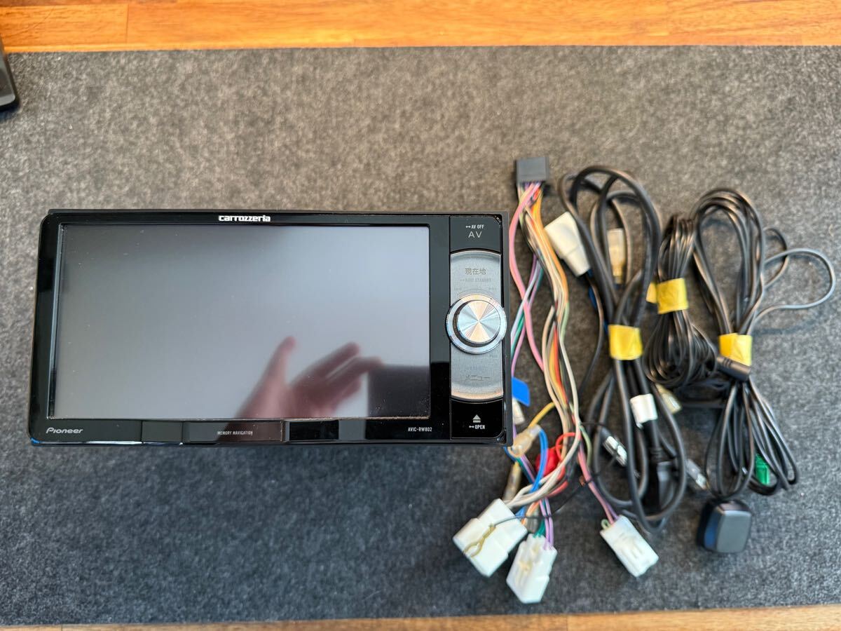 carrozzeria カロッツェリア 楽ナビ メモリーナビ AVIC-RW802-D 中古品 carrozzeria カロッツェリア 楽ナビ メモリーナビ AVIC-RW802-D 中古品