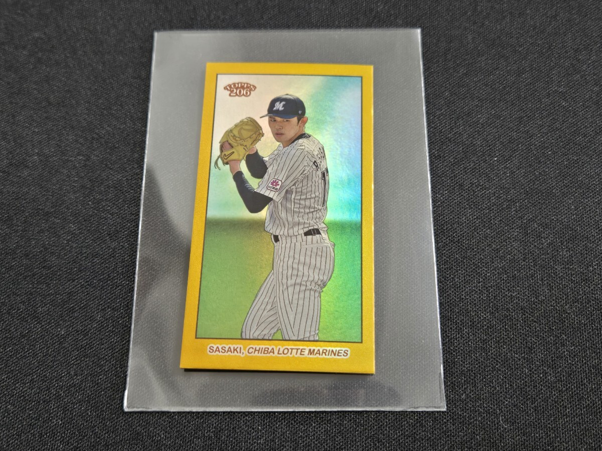 佐々木朗希 /50 50枚限定 ミニカード Topps NPB 206 - スポーツ選手 佐々木朗希 /50 50枚限定 ミニカード Topps NPB 206 - スポーツ選手