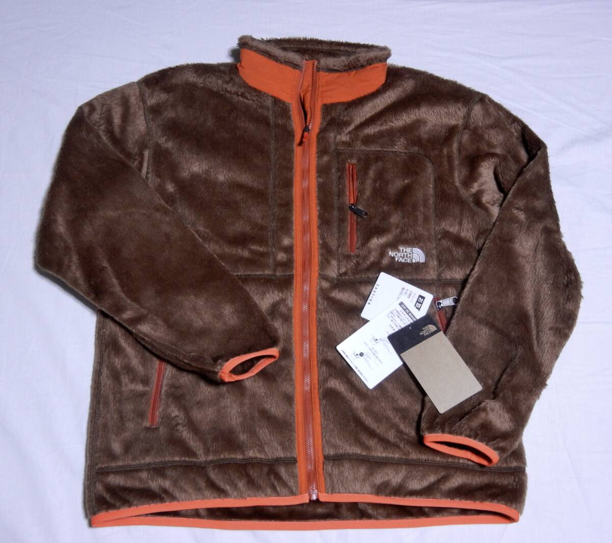 ▲ノースフェイス フリース ジャケット M寸 ブラウン 新品
