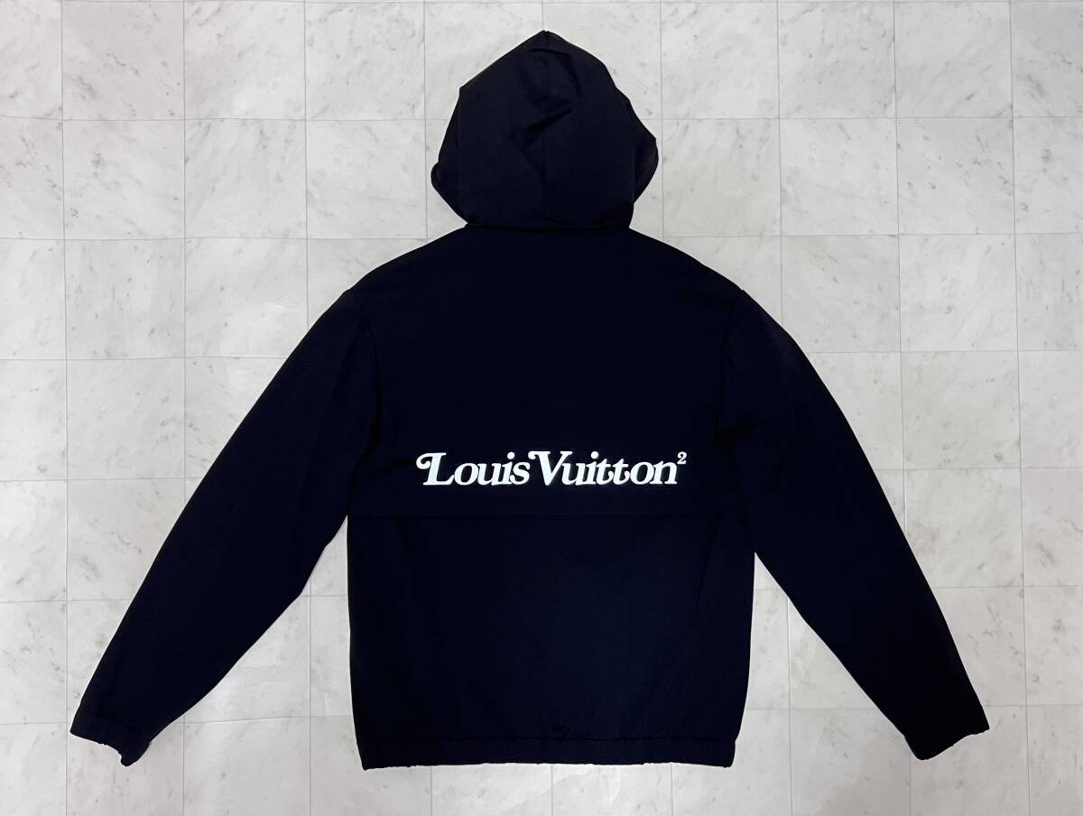 [ превосходный товар ]Louis Vuitton Louis Vuitton × NIGOnigo-[RM202M UYS HJY14W]lifrektib Logo Zip выше Parker блузон M размер 
